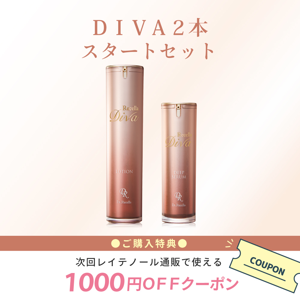 【START&STEPキャンペーン】DIVAスキンケアセット《ローション&セラム》(お買い物クーポン付)