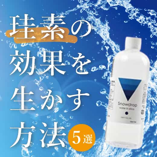 水溶性ケイ素］スノードロップ500ml（※工場火災による「透水華」生産