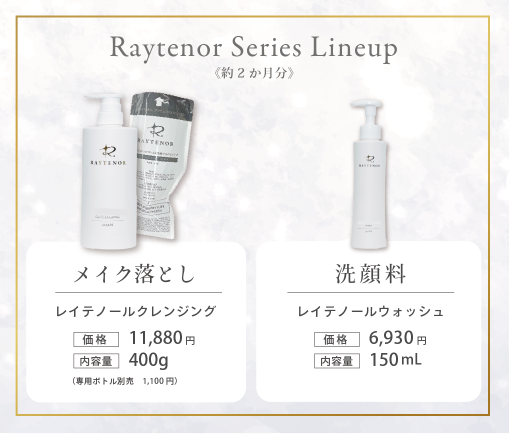 RAYTENOR レイテノール クレンジング、ウォッシュ、泡だてネット